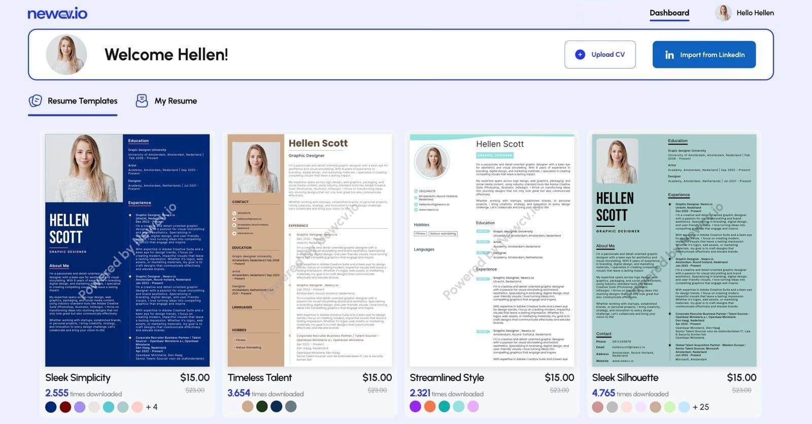 Resume Template – Professional, ATS-Friendly & Easy to Edit